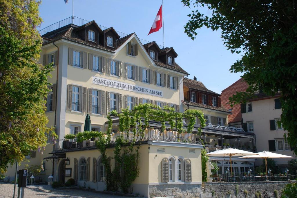 Hotel Hirschen Am See Meilen Bagian luar foto