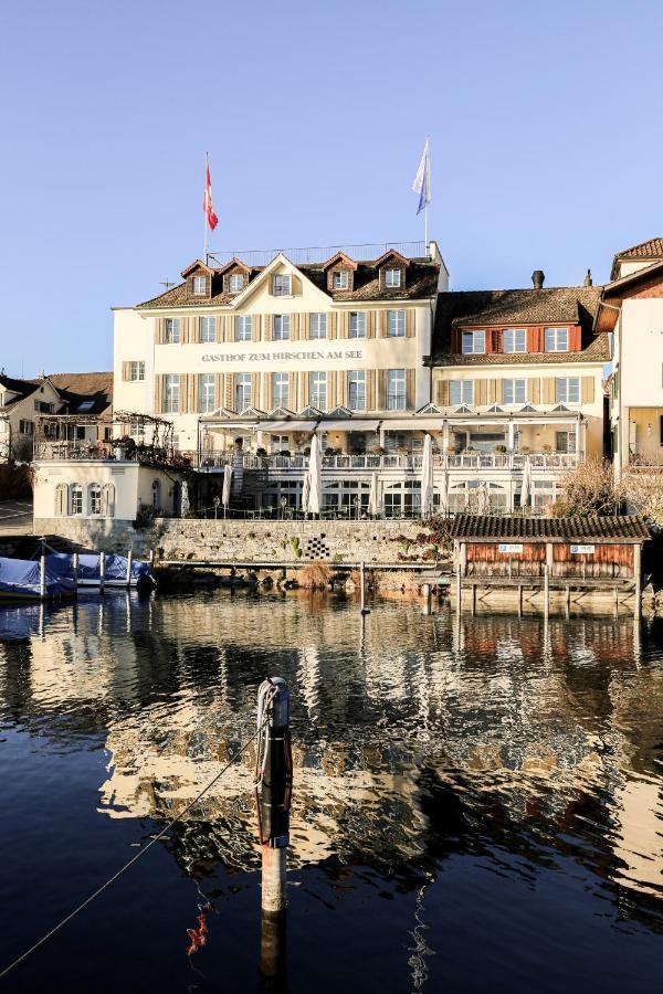 Hotel Hirschen Am See Meilen Bagian luar foto